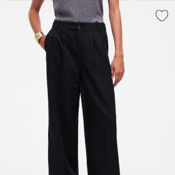 Madewell - Harlow Wide-Leg Pant in Drapey Twill (NWT) - Picture 2 of 7
